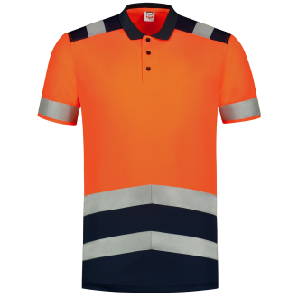 Warnschutz Polo BICOLOR | bis 5XL