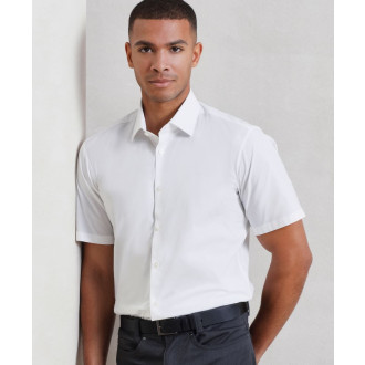 Popelin-Stretch Hemd 1/2-Arm | bis 4XL