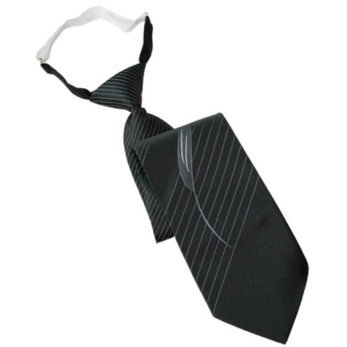 Bestatterkrawatte (Regattes) Motiv BLUME | schwarz