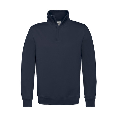 1/4 Zip-Sweatshirt - Mischgewebe | bis 3XL