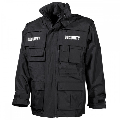 SECURITY Long Jacke 3-in-1