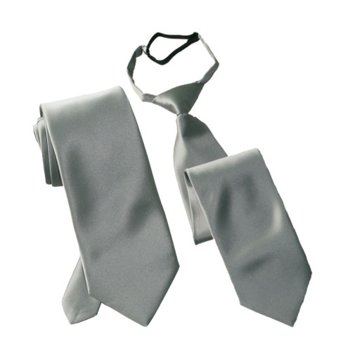 Krawatte: Langbinder oder Regattes | silber