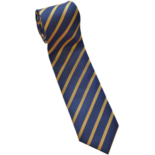 Krawatte: Langbinder | marine-gold