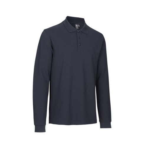 Langarm Stretch Poloshirt | bis 6XL