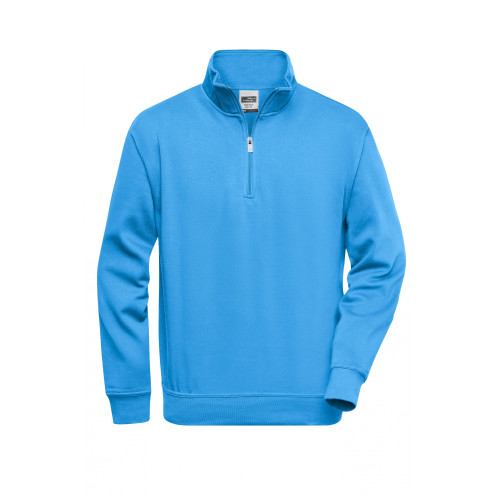 Workwear Half Zip Sweat - Mischgewebe | bis 6XL