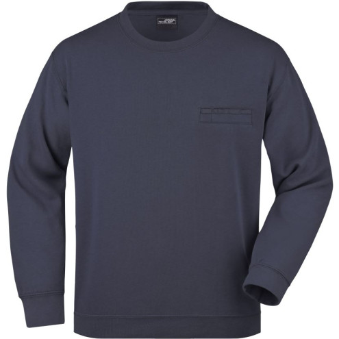 Sweater mit Brusttasche | bis 3XL