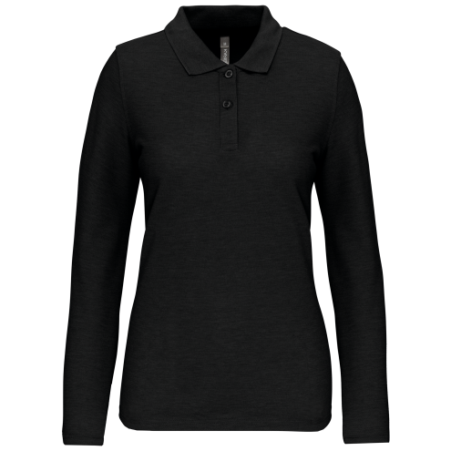 Damen Langarmpolo Anti-Bakteriell & Anti-Pilling | bis 3XL
