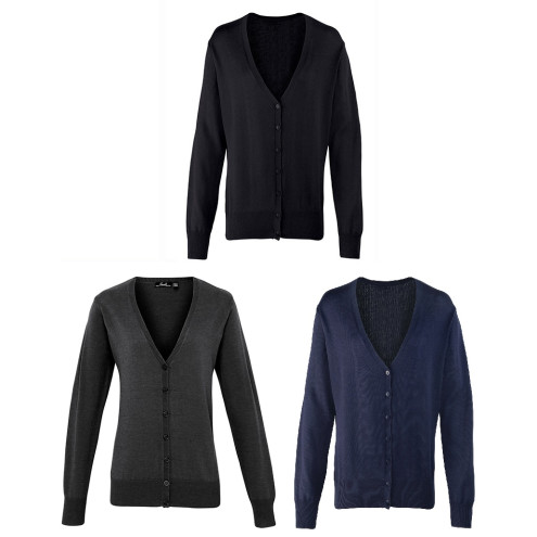 Damen Cardigan mit Knöpfen | bis 5XL