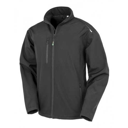 Mens Recycled 3-Layer Softshell Jacket | bis 4XL