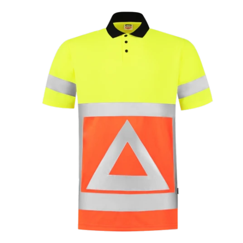 Poloshirt Verkehrsregelung | bis 5XL