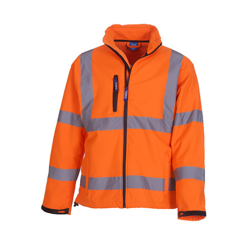 High Visibility Softshell Jacket | bis 4XL