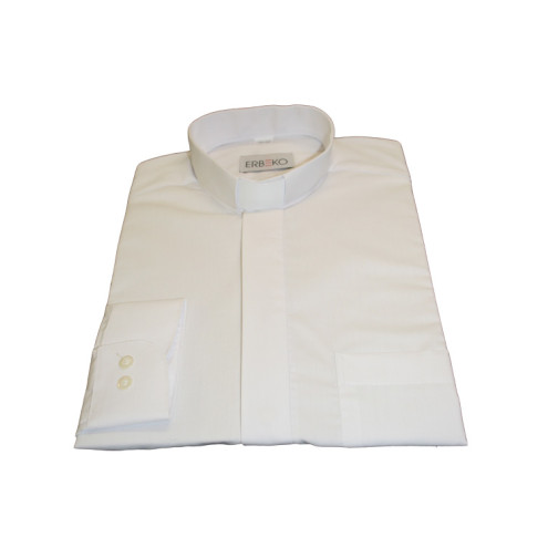 Collarhemd 1/1-Arm, weiß